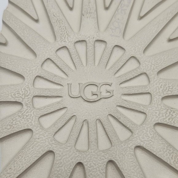 UGG Dex Lace Slip On Loafer Slipper Water Resistant Indoor Outdoor Chestnut US 7 - Picture 10 of 14